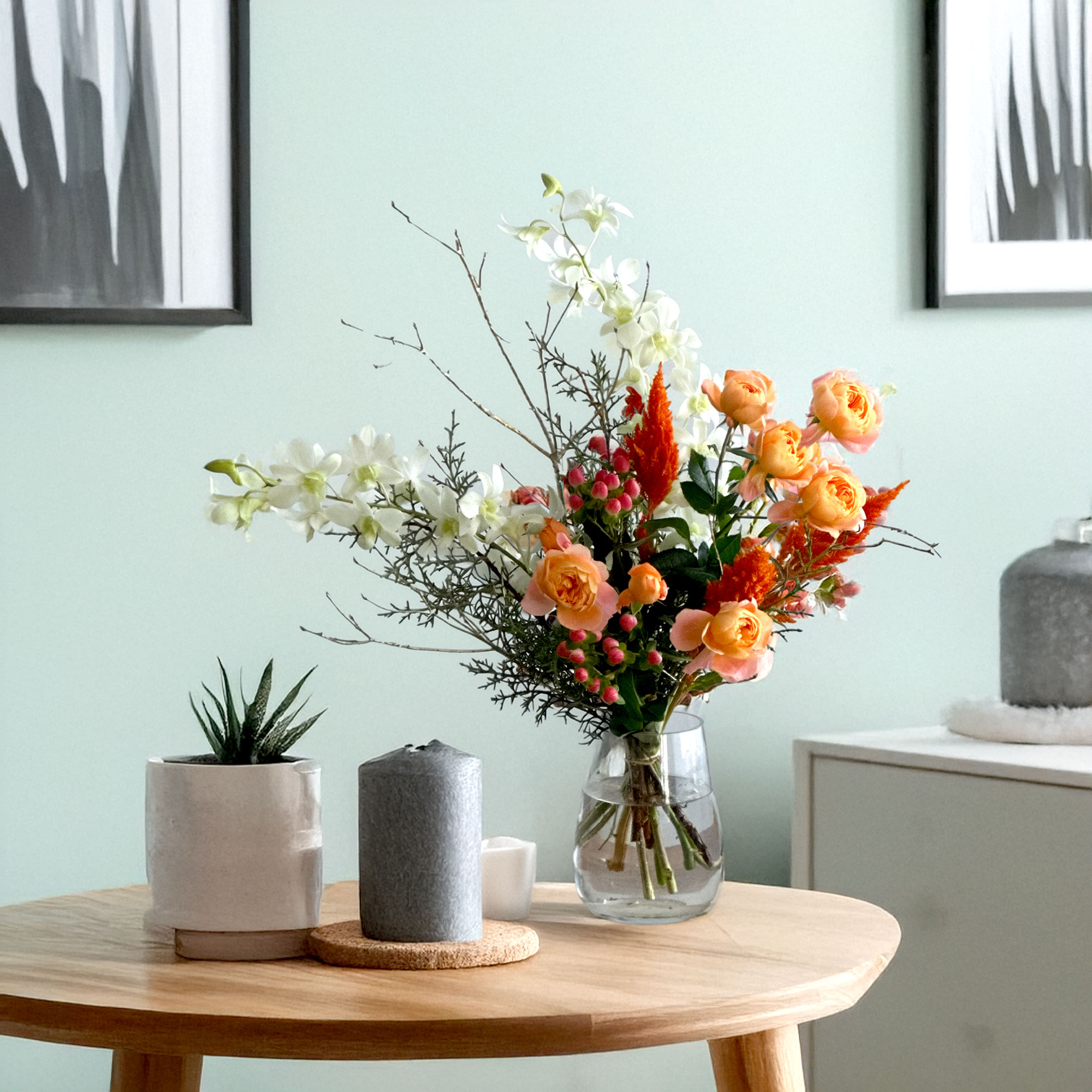 旬とくらすお花の定期便