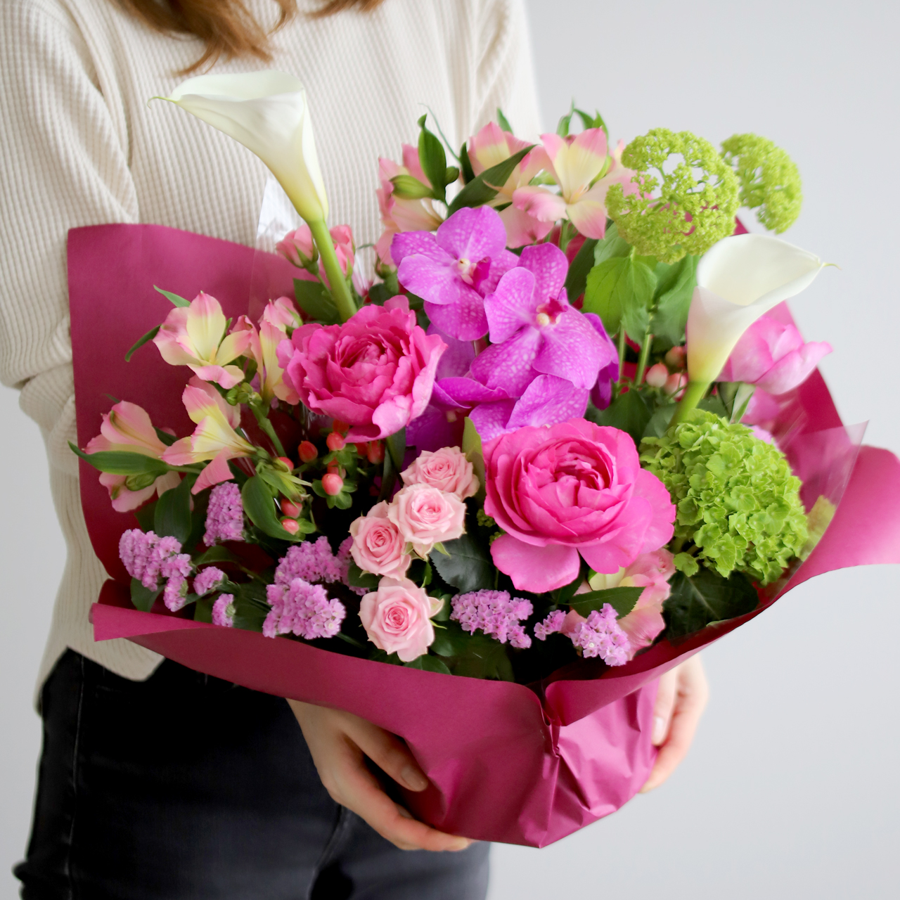 華やかに贈るおまかせアレンジメント