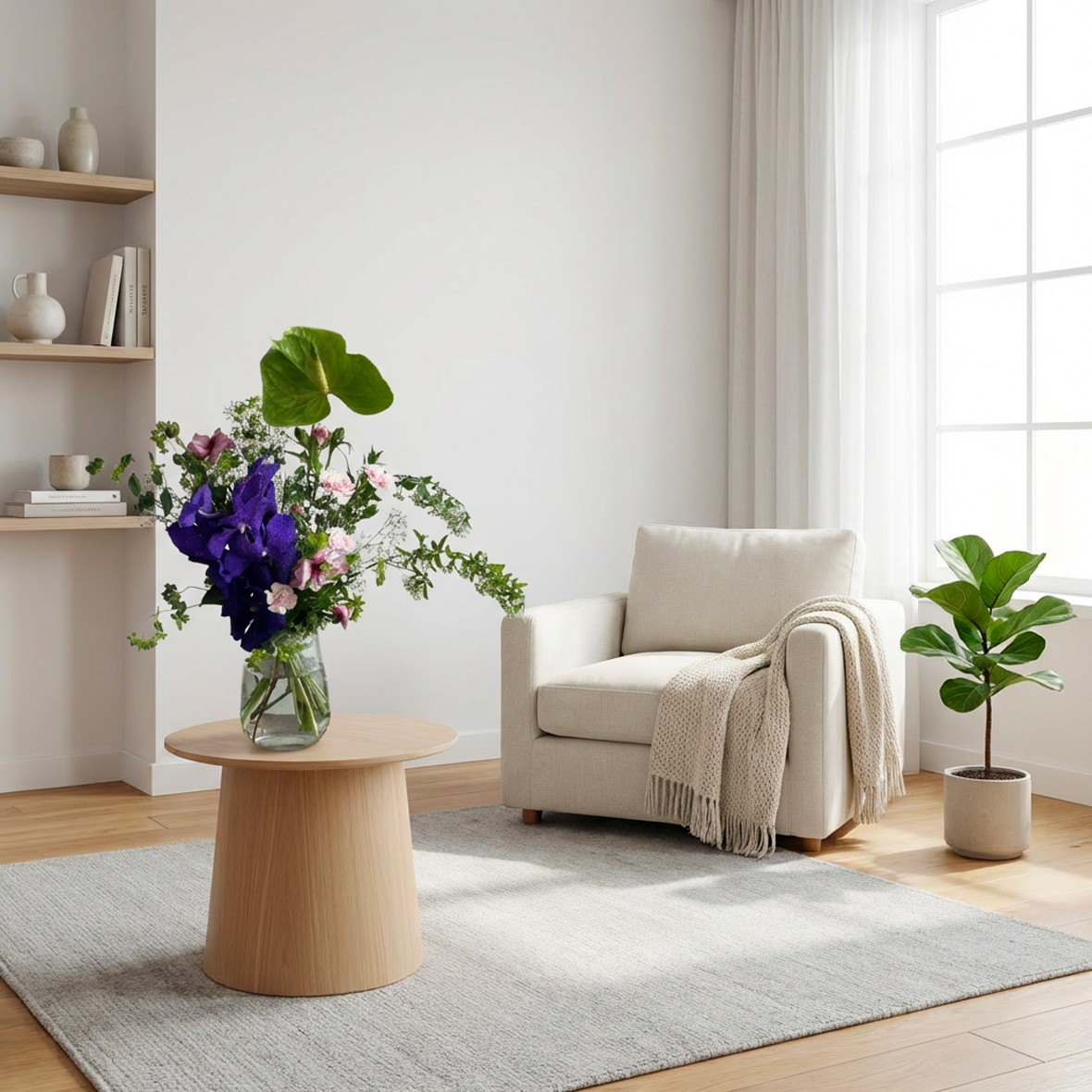 旬とくらすお花の定期便